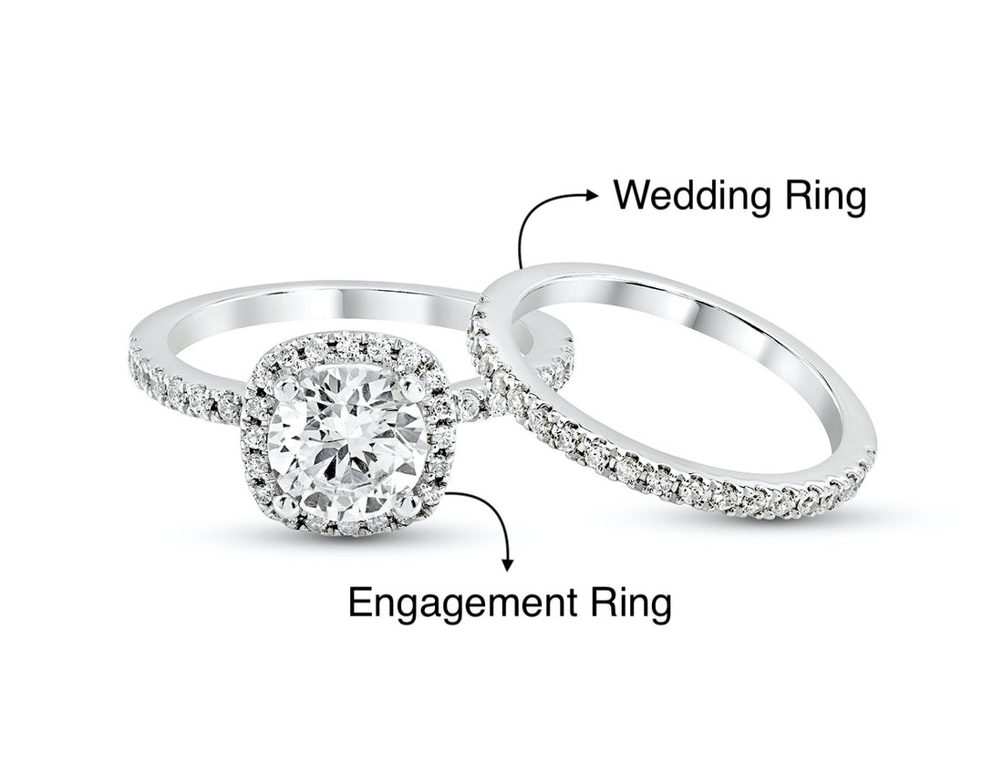 Engagement Rings vs. Wedding Rings: What's the difference?